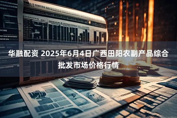 华融配资 2025年6月4日广西田阳农副产品综合批发市场价格行情
