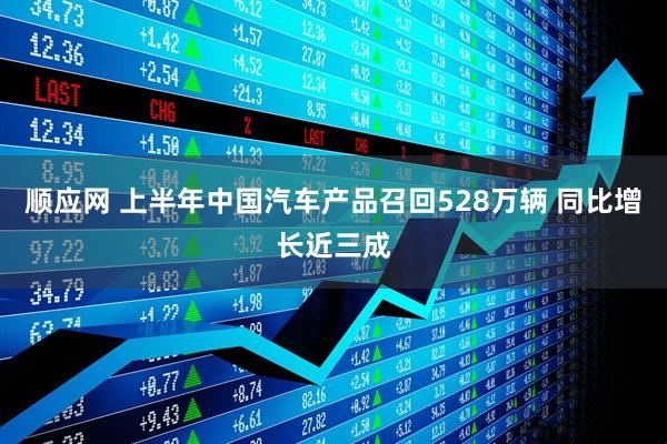 顺应网 上半年中国汽车产品召回528万辆 同比增长近三成