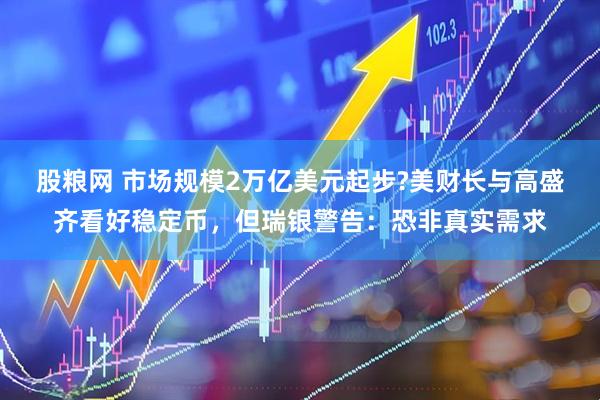 股粮网 市场规模2万亿美元起步?美财长与高盛齐看好稳定币，但瑞银警告：恐非真实需求