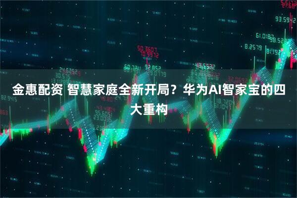 金惠配资 智慧家庭全新开局?华为AI智家宝的四大重构